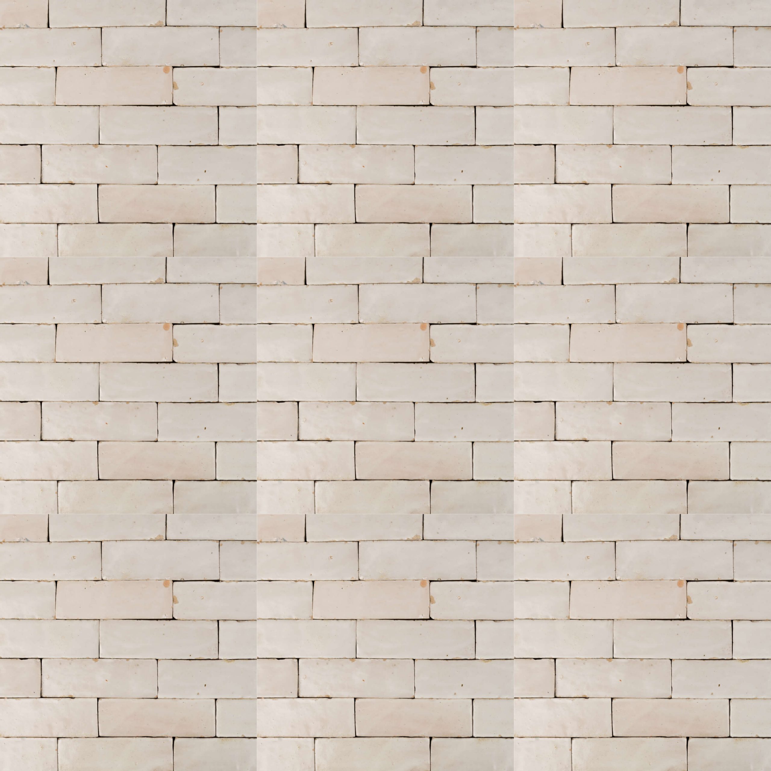 Outdoor Tiles - White Glazed Brick