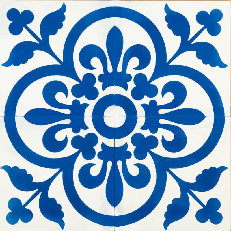 Reproduction Tiles - White Royal