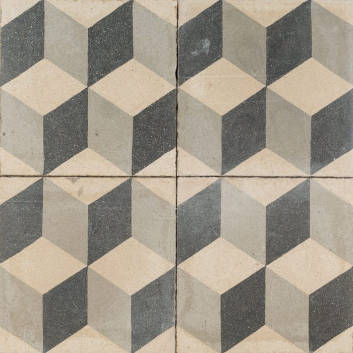 Antique Encaustic Cement Tiles - Cubista Antique