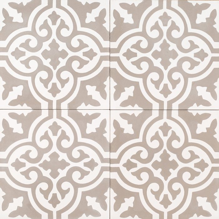 Outdoor Tiles - Light Grey Moroccan Bazaar 2