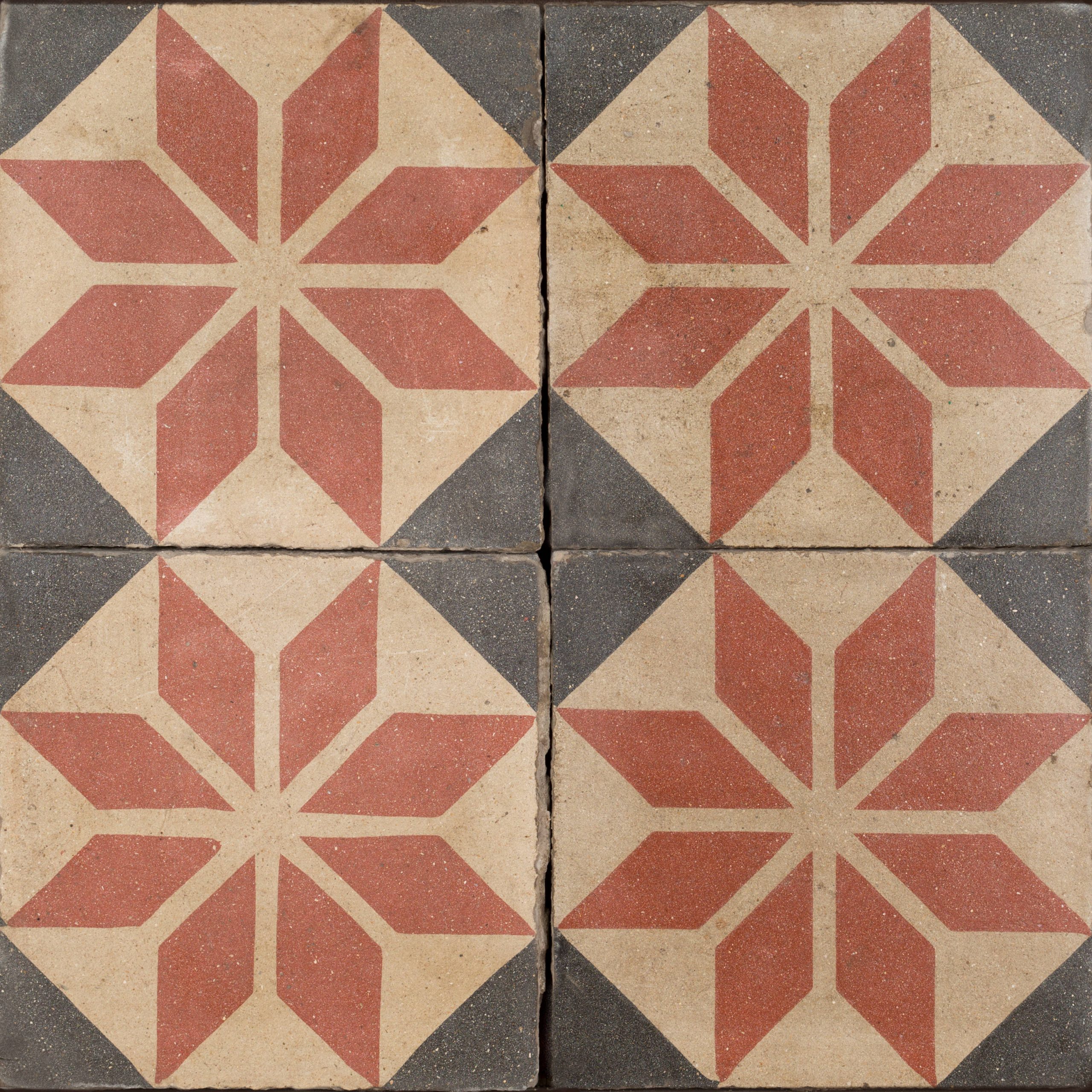 Outdoor Tiles - Red Crystal Antique