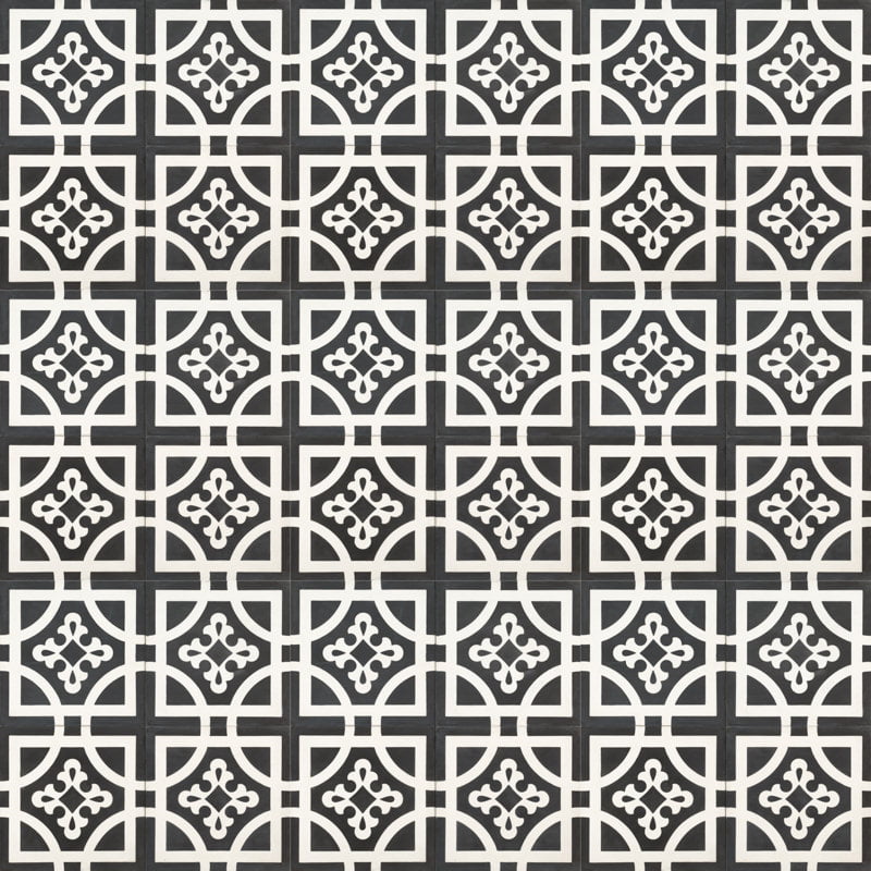 Reproduction Tiles - Black Indian Earth