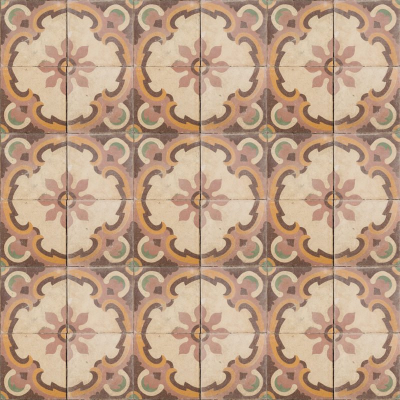 Outdoor Tiles - Desert Rose Antique