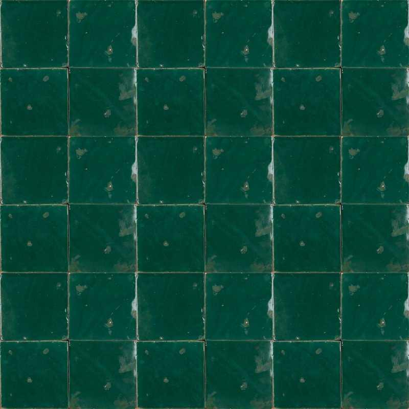 Outdoor Tiles - Emerald Glazed Large
