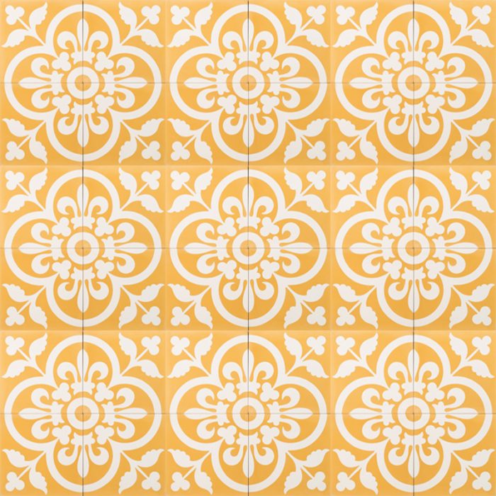 Outdoor Tiles - Mustard Royal