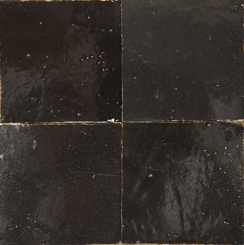 Outdoor Tiles - Black Glazed