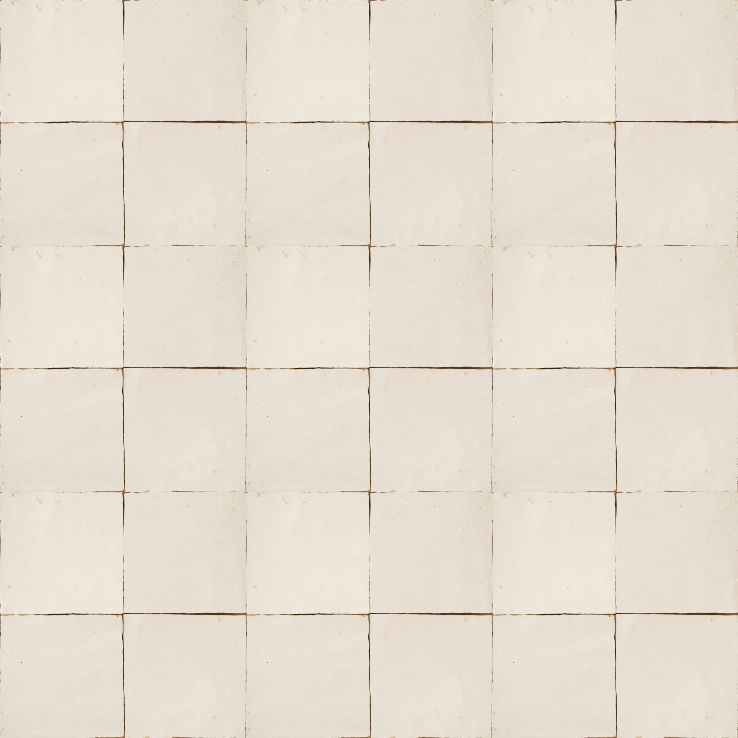 Outdoor Tiles - Mini White Glazed