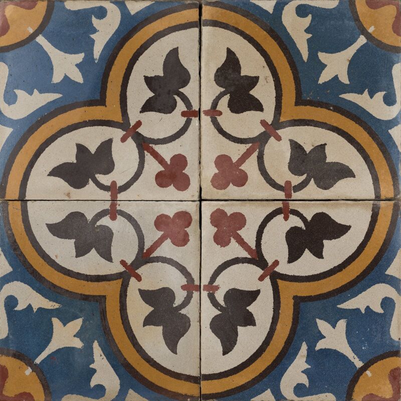 Outdoor Tiles - Blue Palazzo Antique