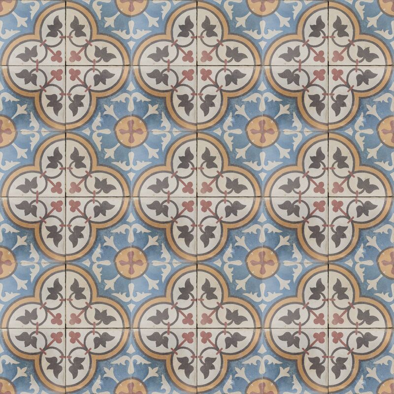 Outdoor Tiles - Blue Palazzo Antique