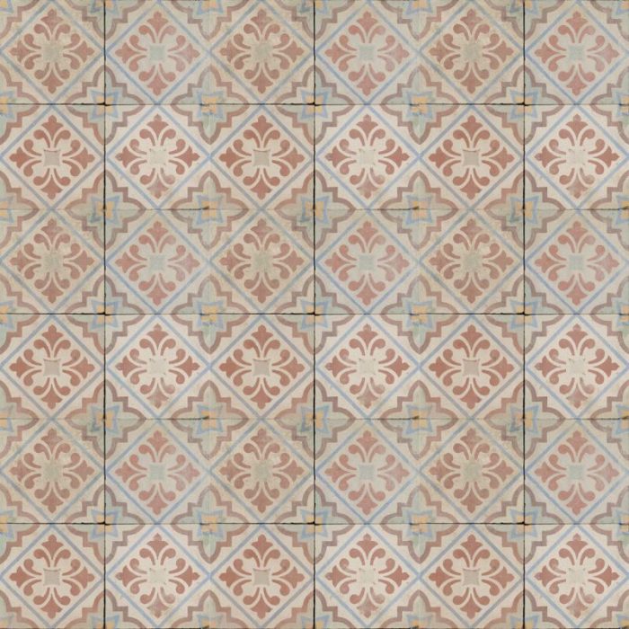 Antique Encaustic Cement Tiles - Etienne Antique