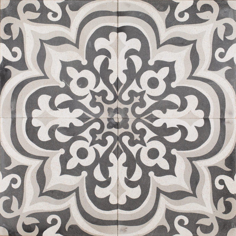 Outdoor Tiles - Charcoal Jaffa