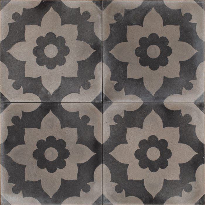 Outdoor Tiles - Grey and Black Sol Antique