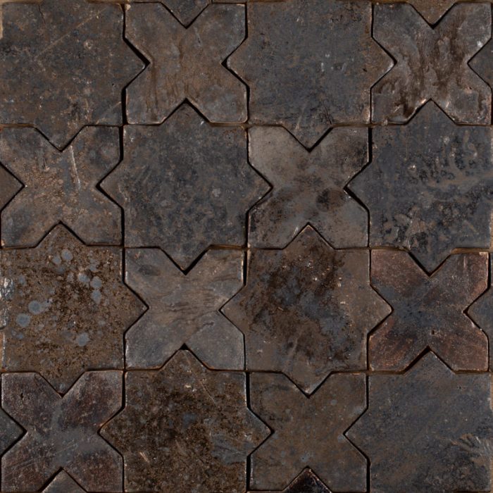 Glazed Feature Tiles - Metallic Glossy Estrella