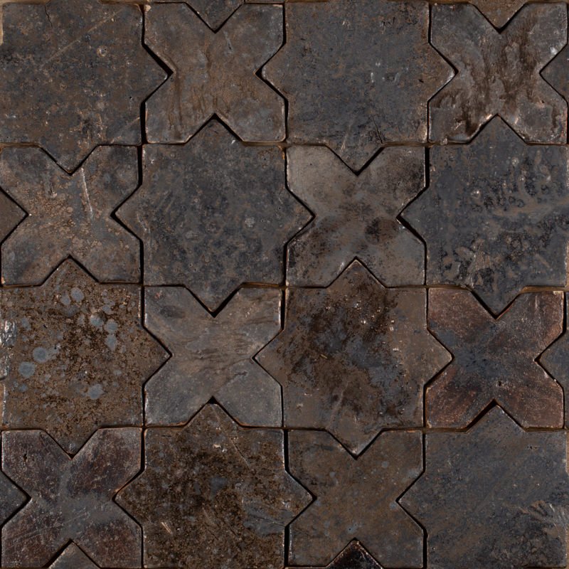 Outdoor Tiles - Metallic Glossy Estrella