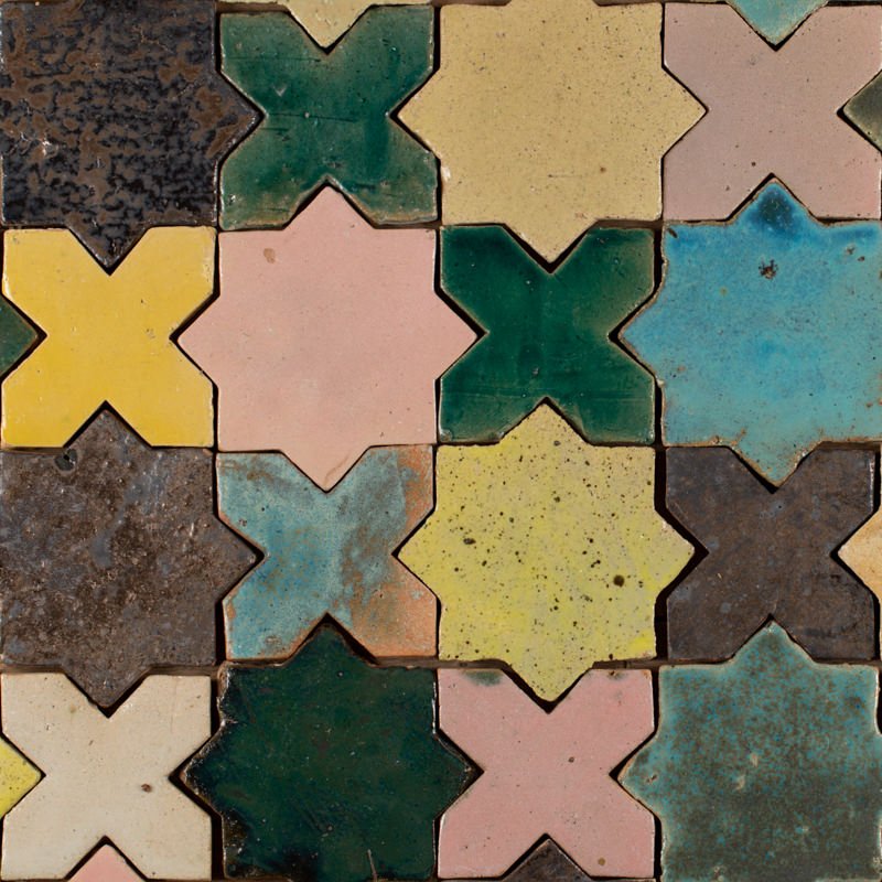 Outdoor Tiles - Mixed Glossy Estrella