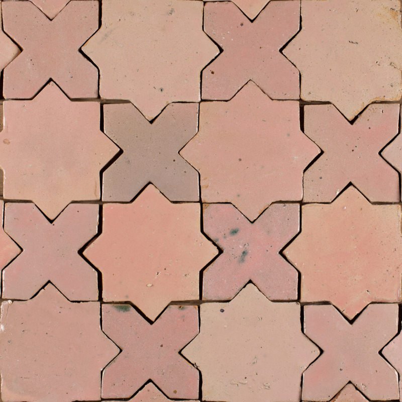Outdoor Tiles - Pink Glossy Estrella