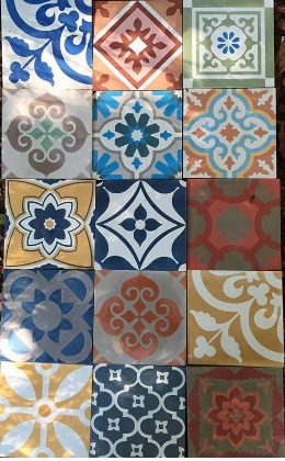 Reproduction Tiles - Tile Montage Tile - example only
