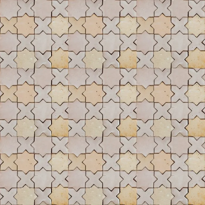 Glazed Feature Tiles - White Glossy Estrella