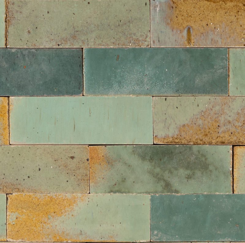 Glazed Feature Tiles - Turquoise Delight Brick