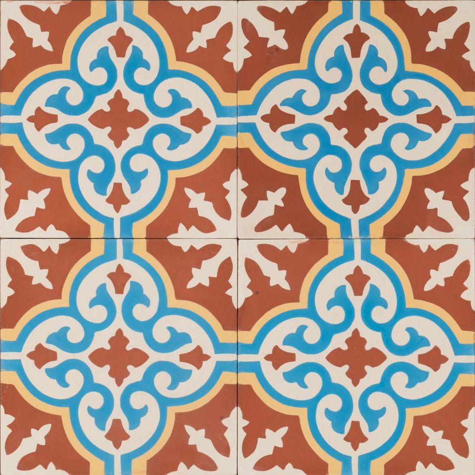 Outdoor Tiles - Moroccan Mandala