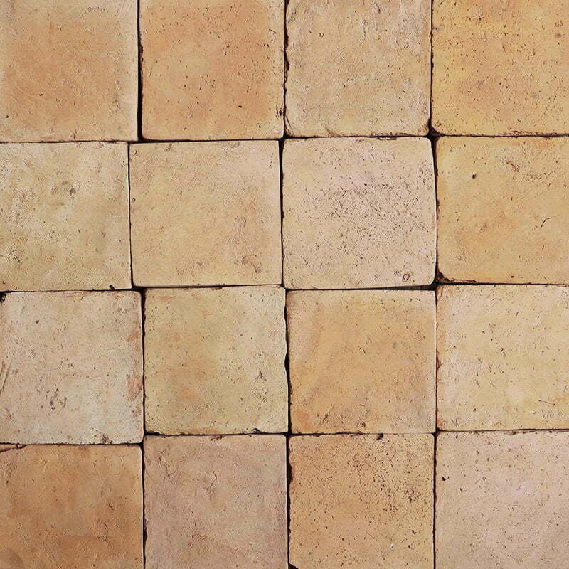 Outdoor Tiles - Oatmeal Cobblestone Square