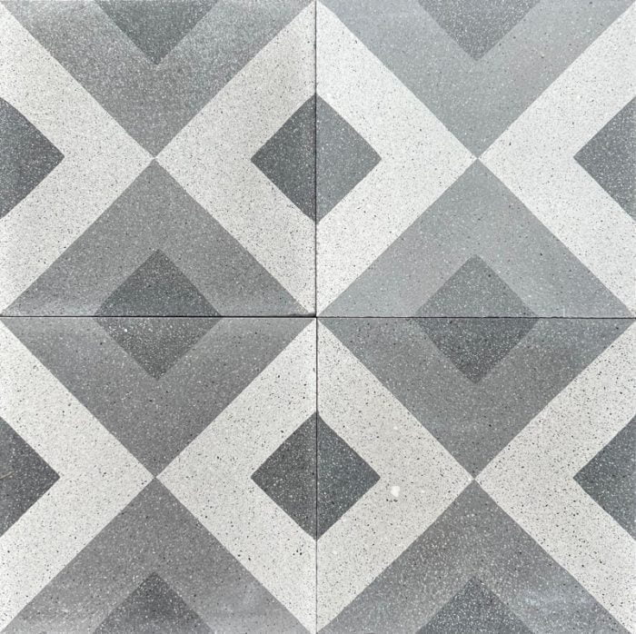 Outdoor Tiles - Diamond Terrazzo