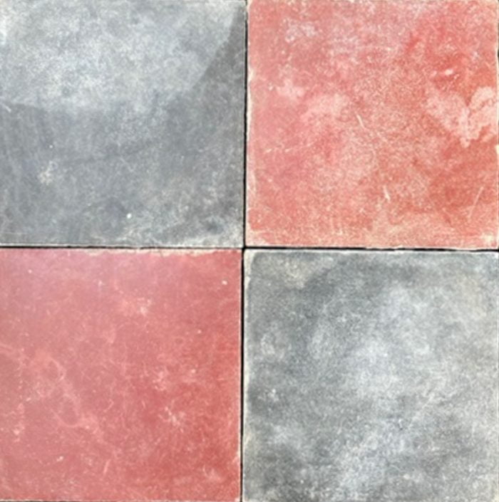 Outdoor Tiles - Rust and Black Antique