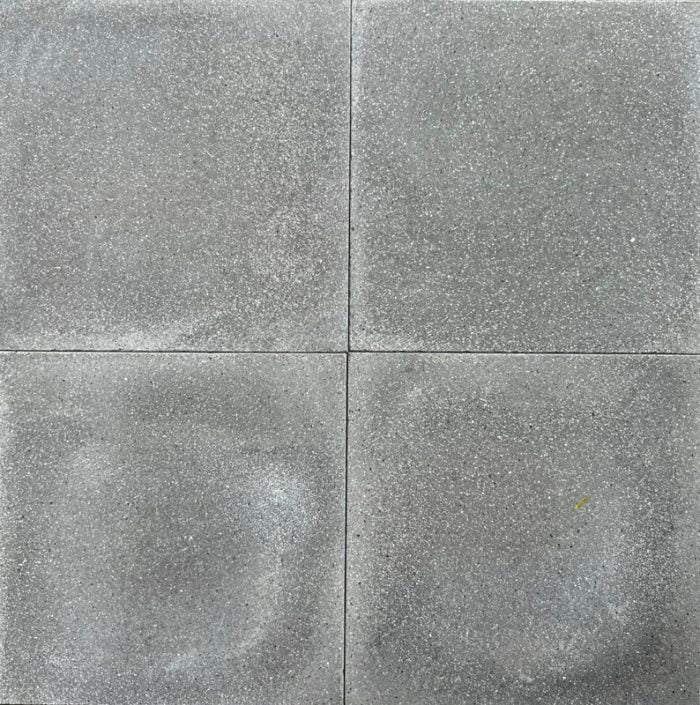 Outdoor Tiles - Charcoal Terrazzo