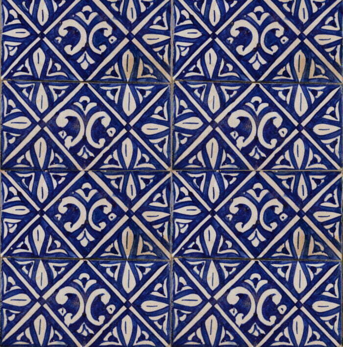 Moroccan Handmade Tiles - Essaouira Dancing