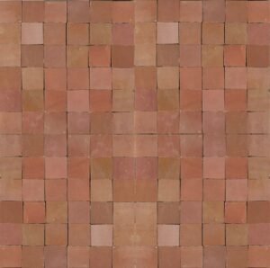 Outdoor Tiles - Mini Rouge Glazed