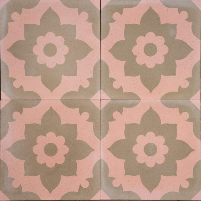 Outdoor Tiles - Pink Sol